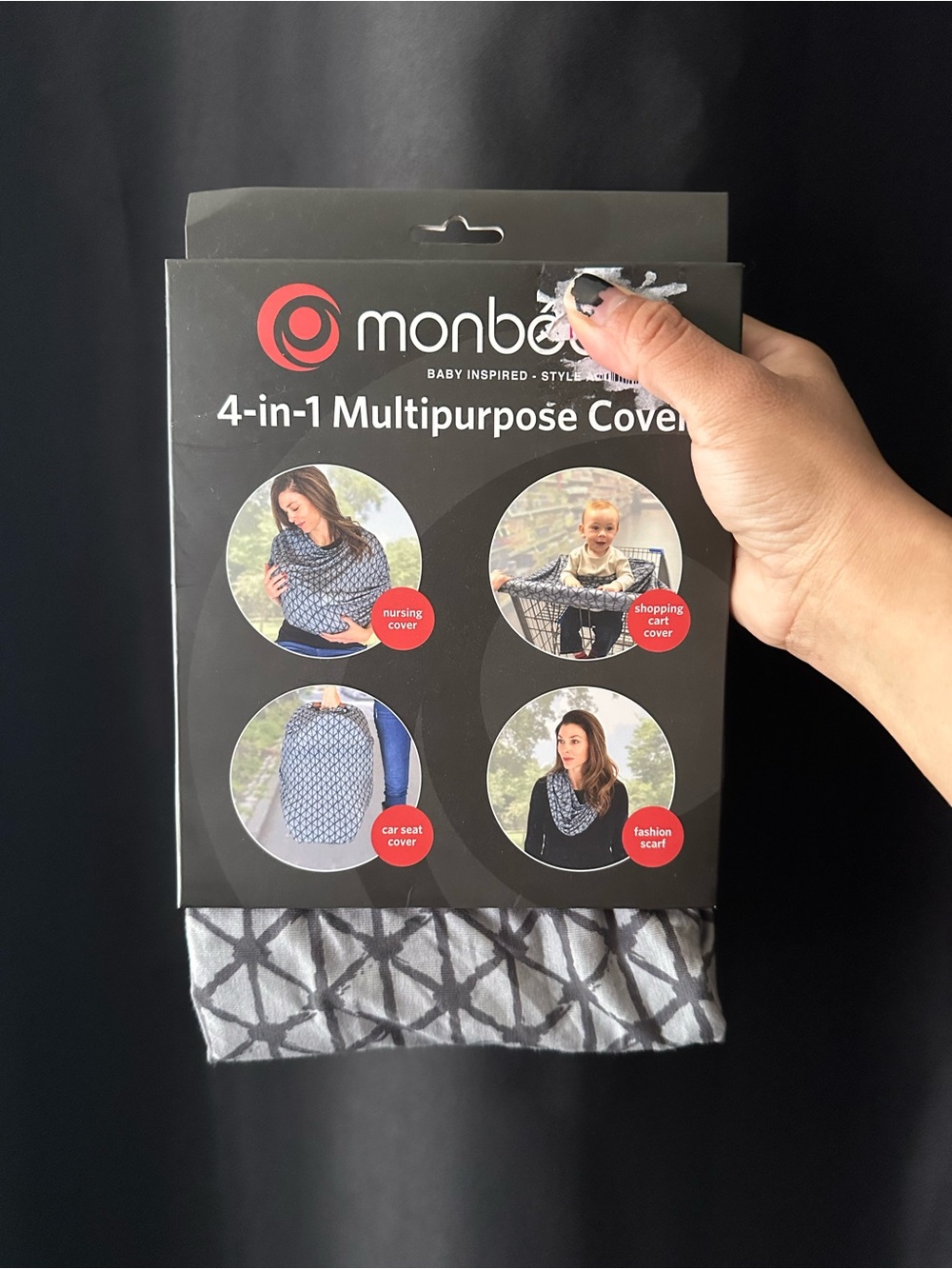 Monbebe Multipurpose 4 in 1 Nursing Cover